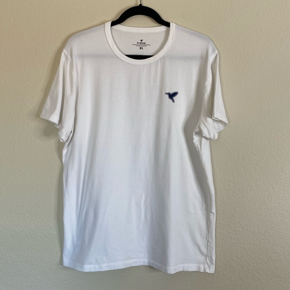Birddogs T-shirt men’s XL extra large white crewneck EUC